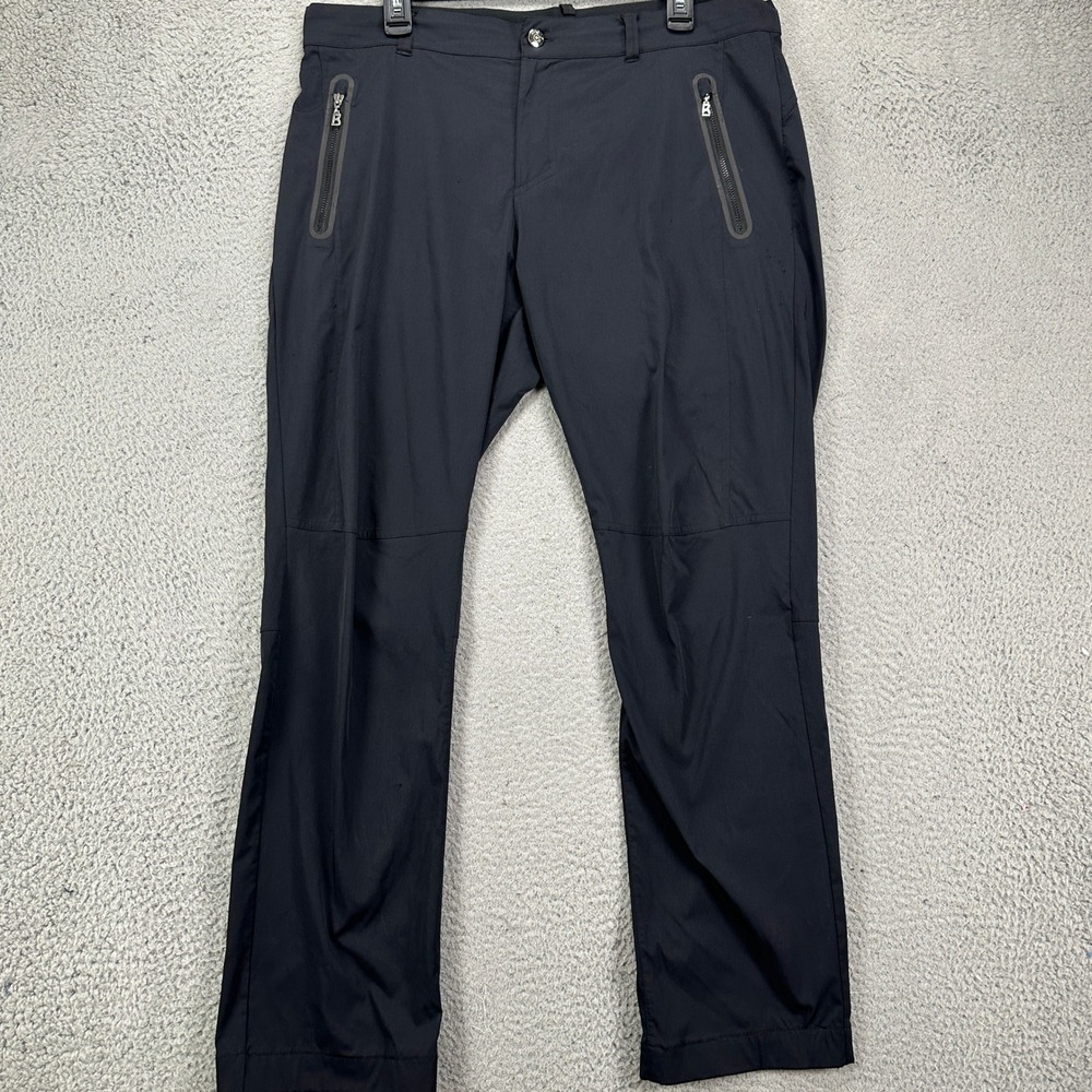 Bogner Sports‎ Mens Snow Ski Pants 36X30 Black Performance Flat Front Outdoor